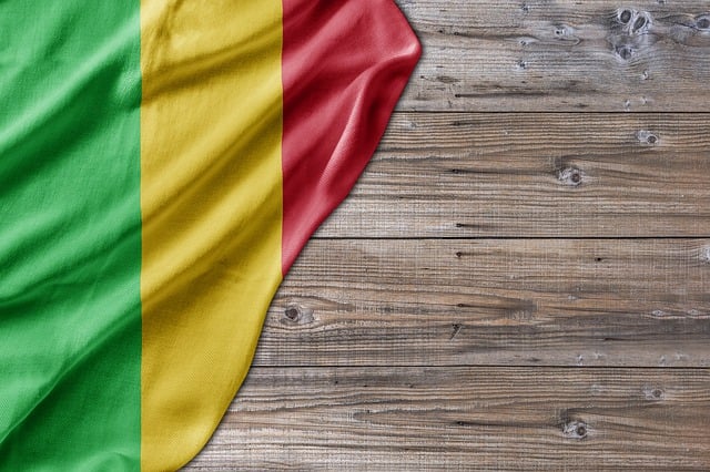 Flagge, Holz, Mali, Land, Rot, Reisen