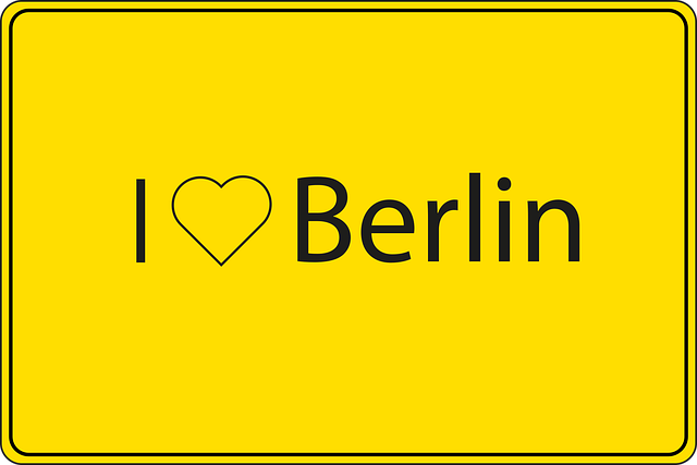 Berlin, Ort, Ortsschild