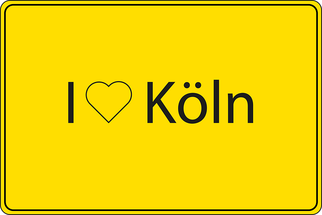 Köln, Ort, Ortsschild