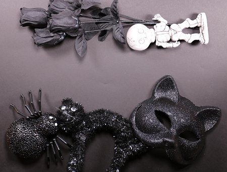Halloween, Schwarz, Gotisch, Fantasie