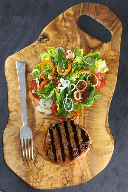 Ensalada, Carne, Comida, Carne De Res