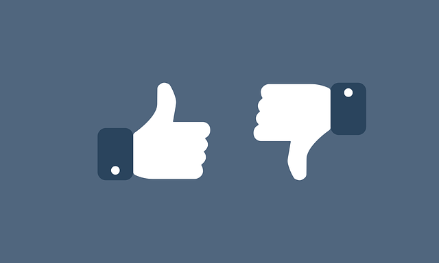 Free button design dislike vector