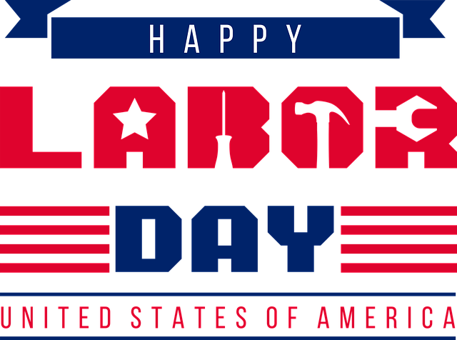 Free labor day employee day vector