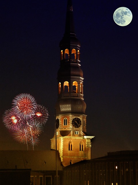 Free Night Church photo and picture