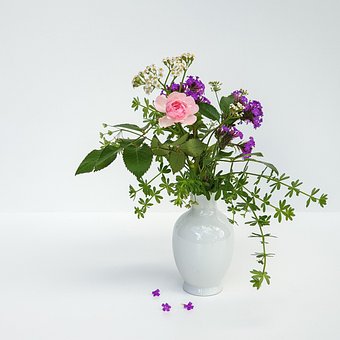 A Bunch Of Flowers, Wildflowers, Rose