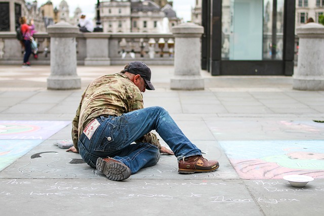 Free London Street Artist photo and picture