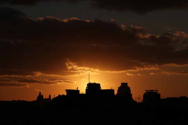 Free Sunset City photo and picture