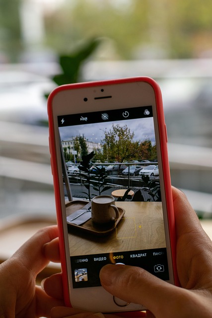 รูปถ่าย, โทรศัพท์, ผม, Iphone, มือถือ
