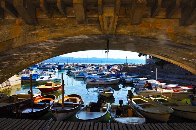 Port, Morze, Architektura, Podróż, Łódź