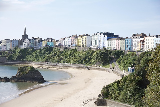 Free Tenby Beach photo and picture