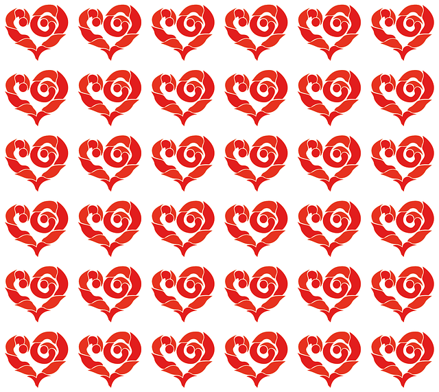 Valentine, Day, Hearts, Red, White