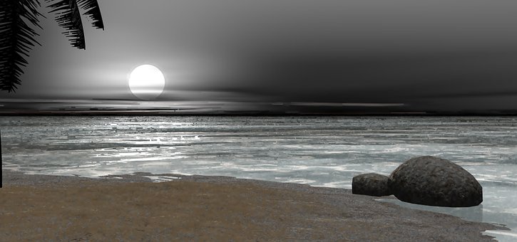 Free Sunset Ocean photo and picture