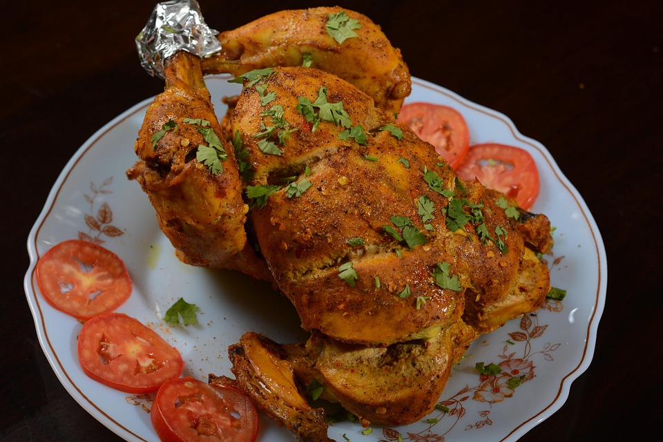 Курица, Целая Курица, Питание, Органических, Здоровый