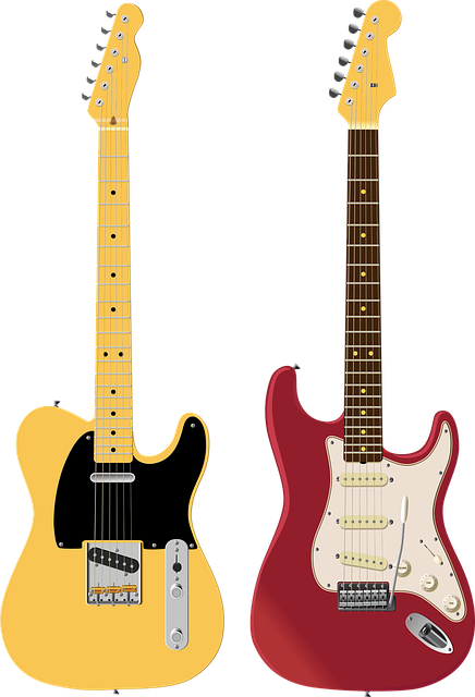 Stratocaster, Fernsehsender, Gitarre