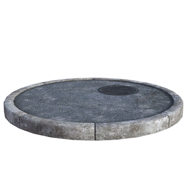 Free pedestal concrete round illustration