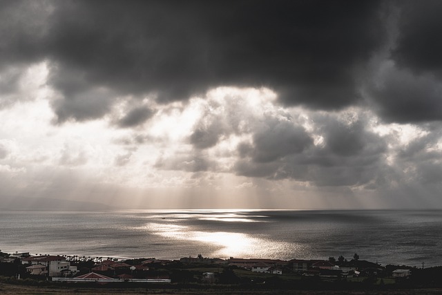 Glød, Sky, Byen, Cloud, Landskab, Natur