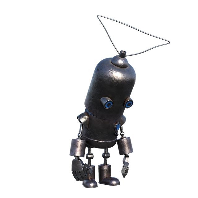 Free robot antenna technology illustration