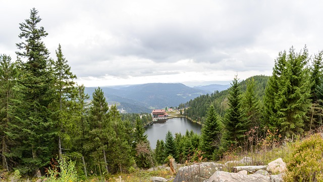 Floresta Negra, Mummelsee, Lago