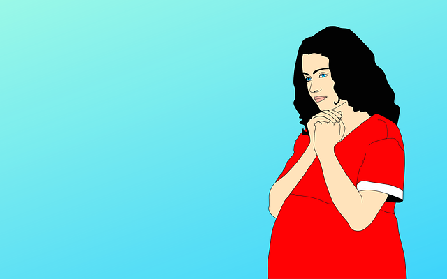 Free pregnancy pregnant lady pregnant illustration