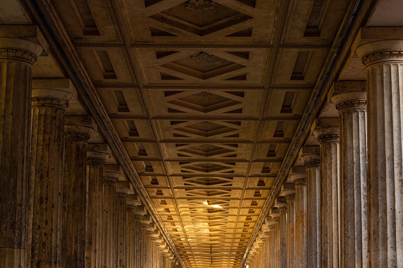 Columnas, Arquitectura, Edificio