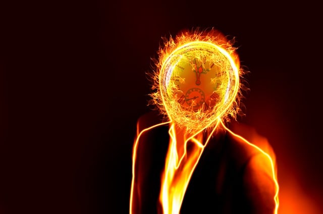 Download free HD stock image of Stress Burnout Free stress burnout man illustration