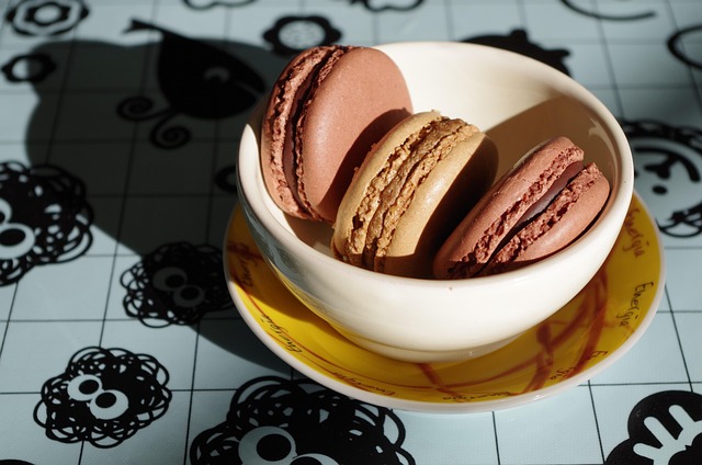 Free Macaron Breakfast photo and picture