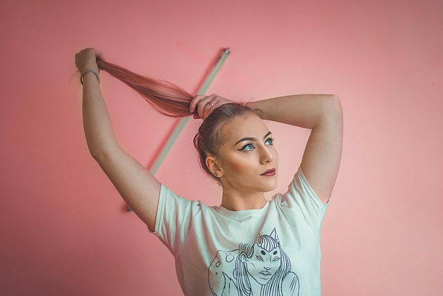 Free Pink Portrait photo and picture