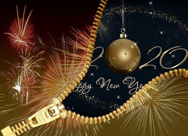 Free wishes year celebrate illustration
