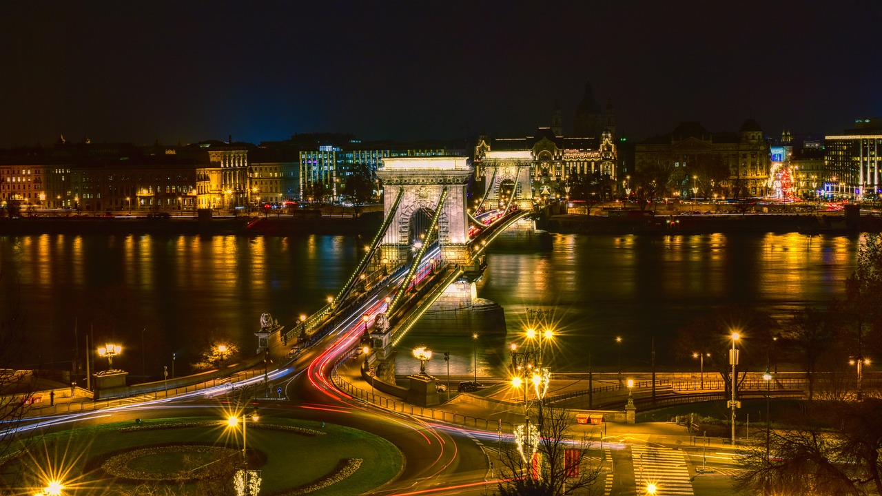 Chain Bridge - free online jigsaw puzzle photo