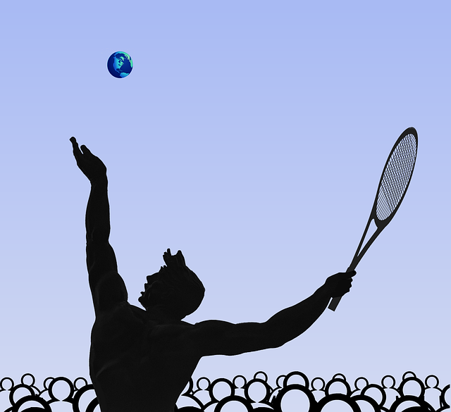 Free globe tennis world illustration