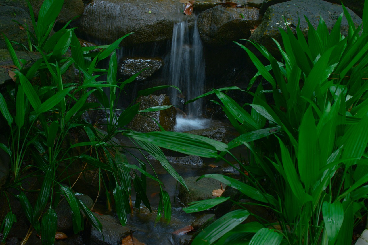 Waterfall - free online jigsaw puzzle photo