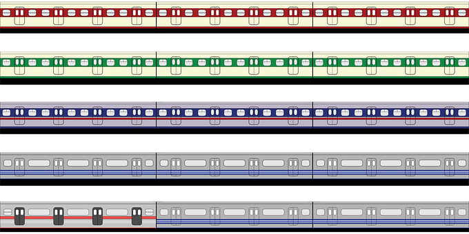 Subterraneo, Metro, Entrenador, Tren