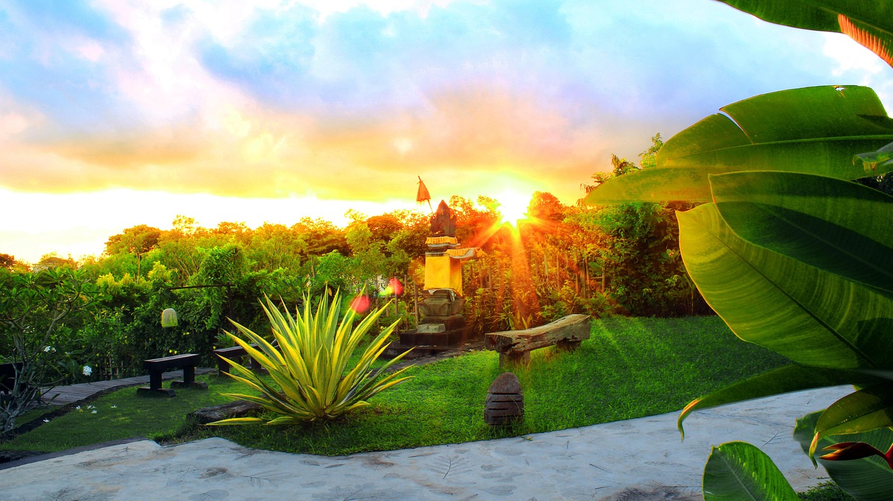 Le Coucher Du Soleil Bali Jardin Photo Gratuite Sur Pixabay Pixabay