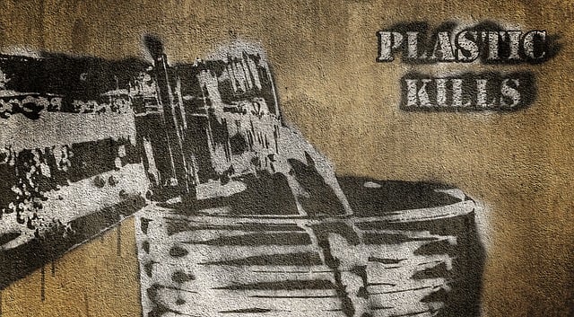 Free pollution plastic environment illustration
