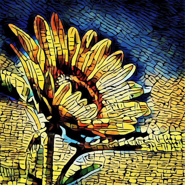 Download free HD stock image of Sunflower Garden Free sunflower garden golden illustration