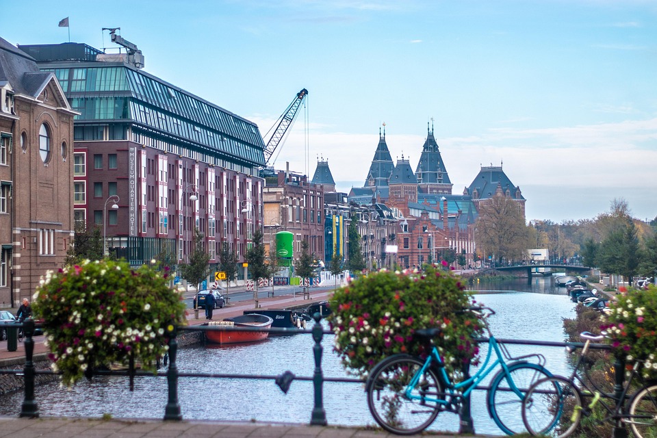 Amsterdam, Rio, City, Europe, Netherlands, Bike