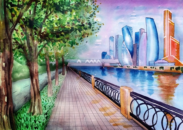 Free moscow city city moscow illustration