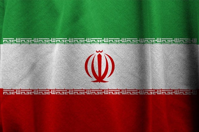 Free iran flag country illustration