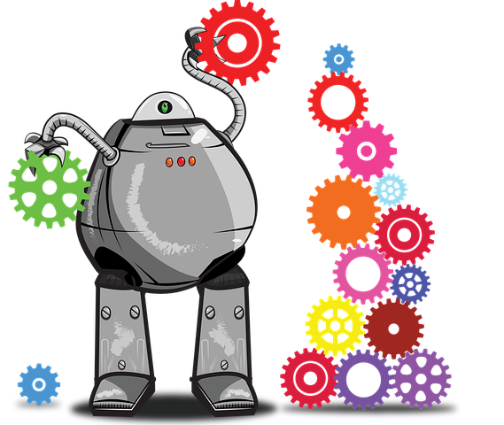 9 多张免费的“Robot Arm”和“机器人”矢量图 - Pixabay