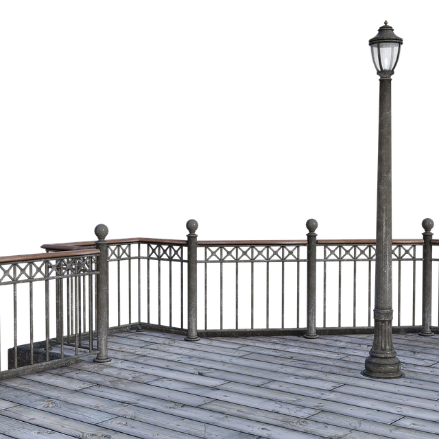 Free pier beach ocean illustration