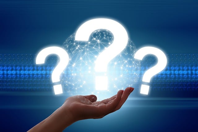 Free question question mark hand illustration