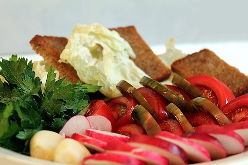 Free Vegetable Plate Still Life photo and picture