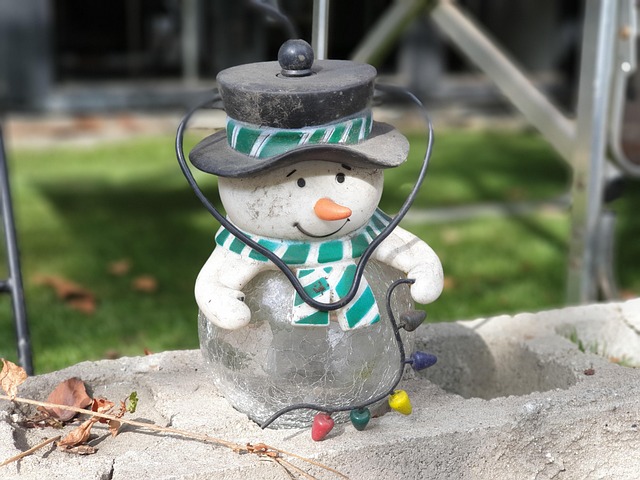 Free Snowman Light photo and picture