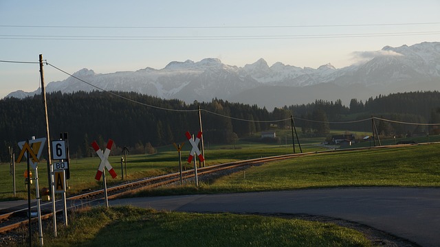 Free Railroad Crossing Railroad photo and picture