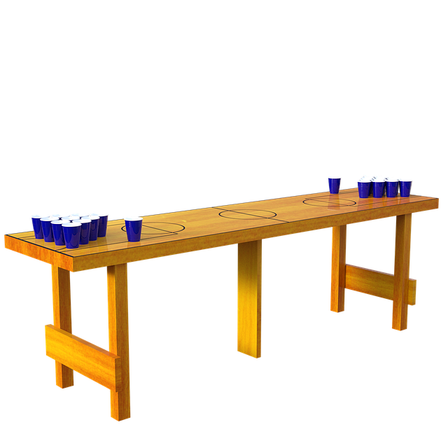 Beer Pong, Stůl, Poháry, Hra, Pití
