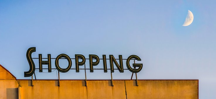 Free Shopping Blue Sky photo and picture