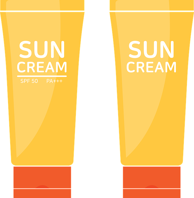 Free sun cream cream uva vector