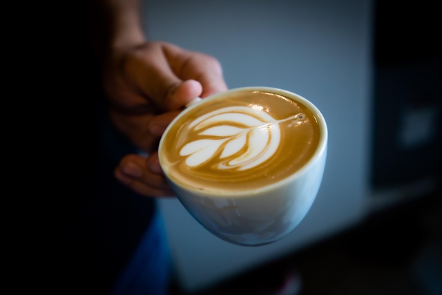 Kaffee, Hände, Arbeit, Schreiben, Tasse
