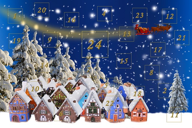 Download Background Advent Calendar Royalty-Free Stock Illustration