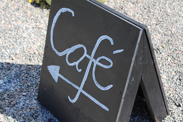 Free Café Sign photo and picture